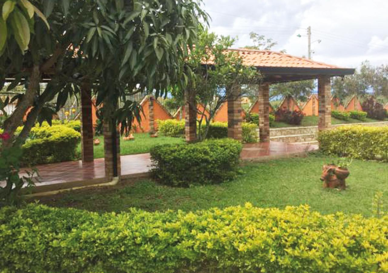 Hotel Cristo Rey Campestre Лос-Сантос Экстерьер фото